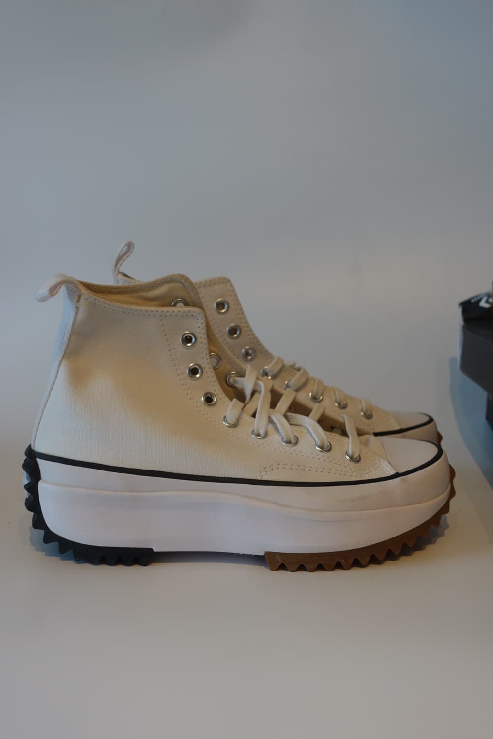 컨버스 런스타 하이크 Hi “White Black Gum”  상품이미지1