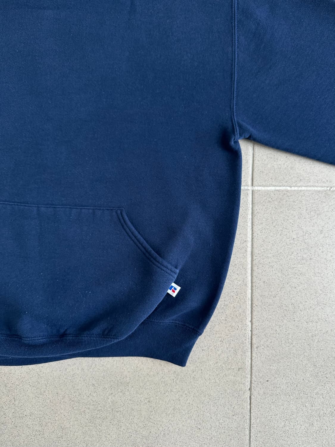 90s 빈티지 러셀 후드 네이비 M 상품이미지3