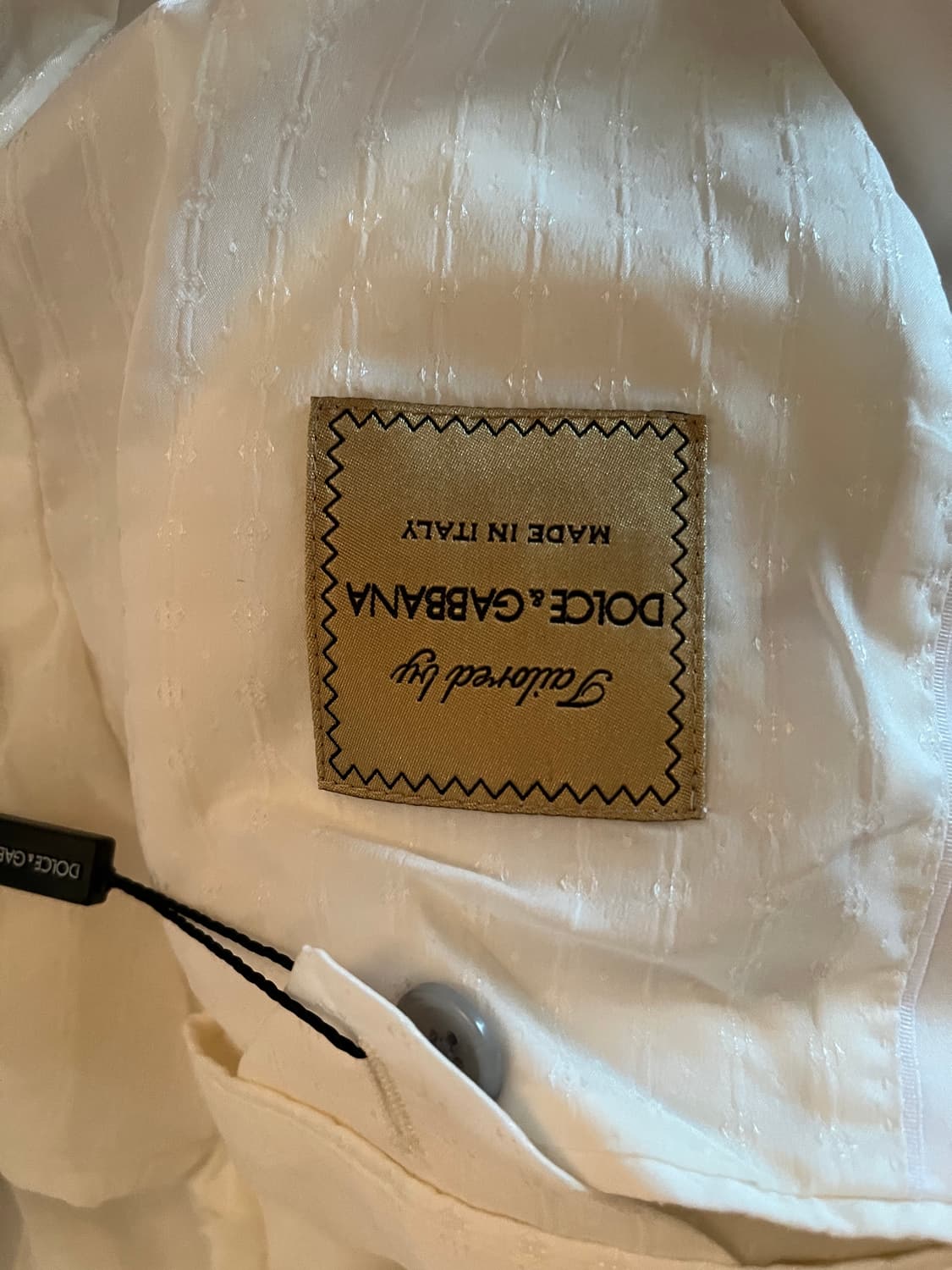 돌체앤가바나 화이트 블레이저 46 상품이미지4