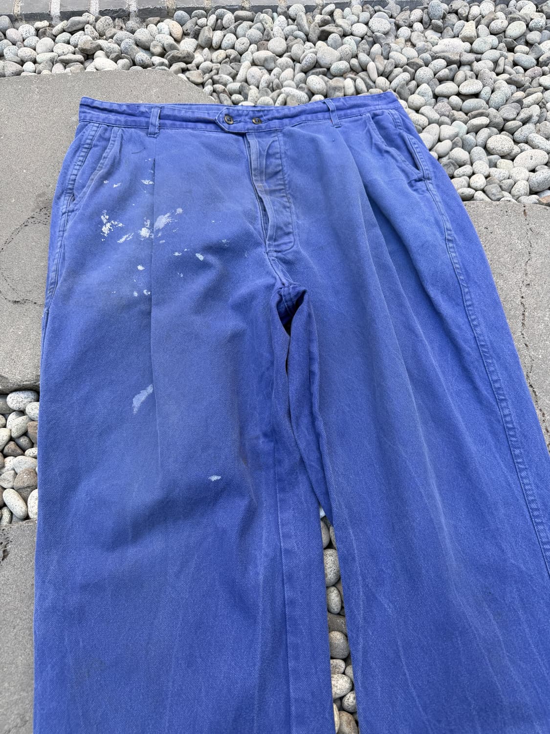 HARD FADED DISTRESSED 1970s 빈티지 프렌치워크팬츠 상품이미지5