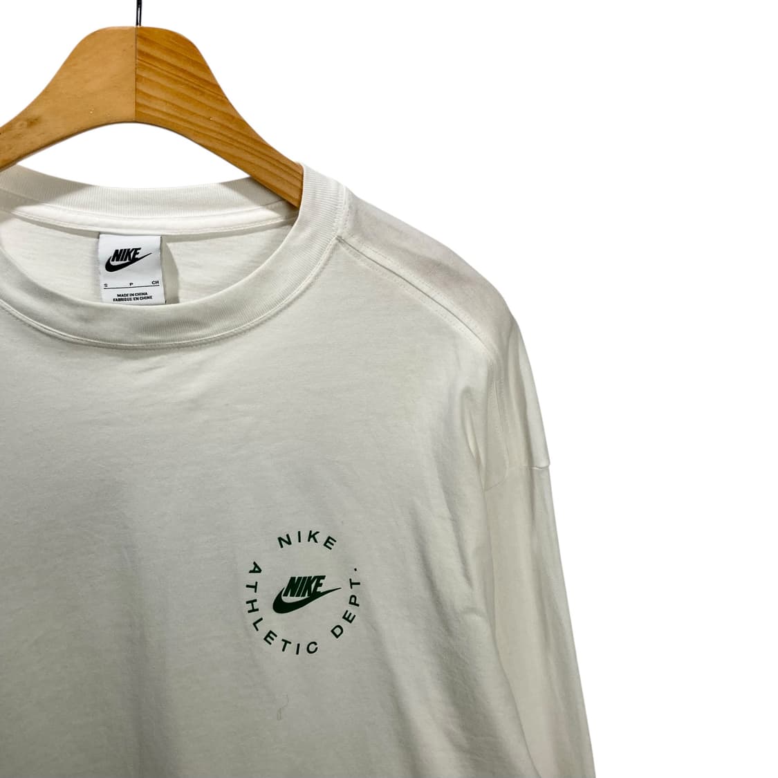 나이키 화이트 롱슬리브 상품이미지3