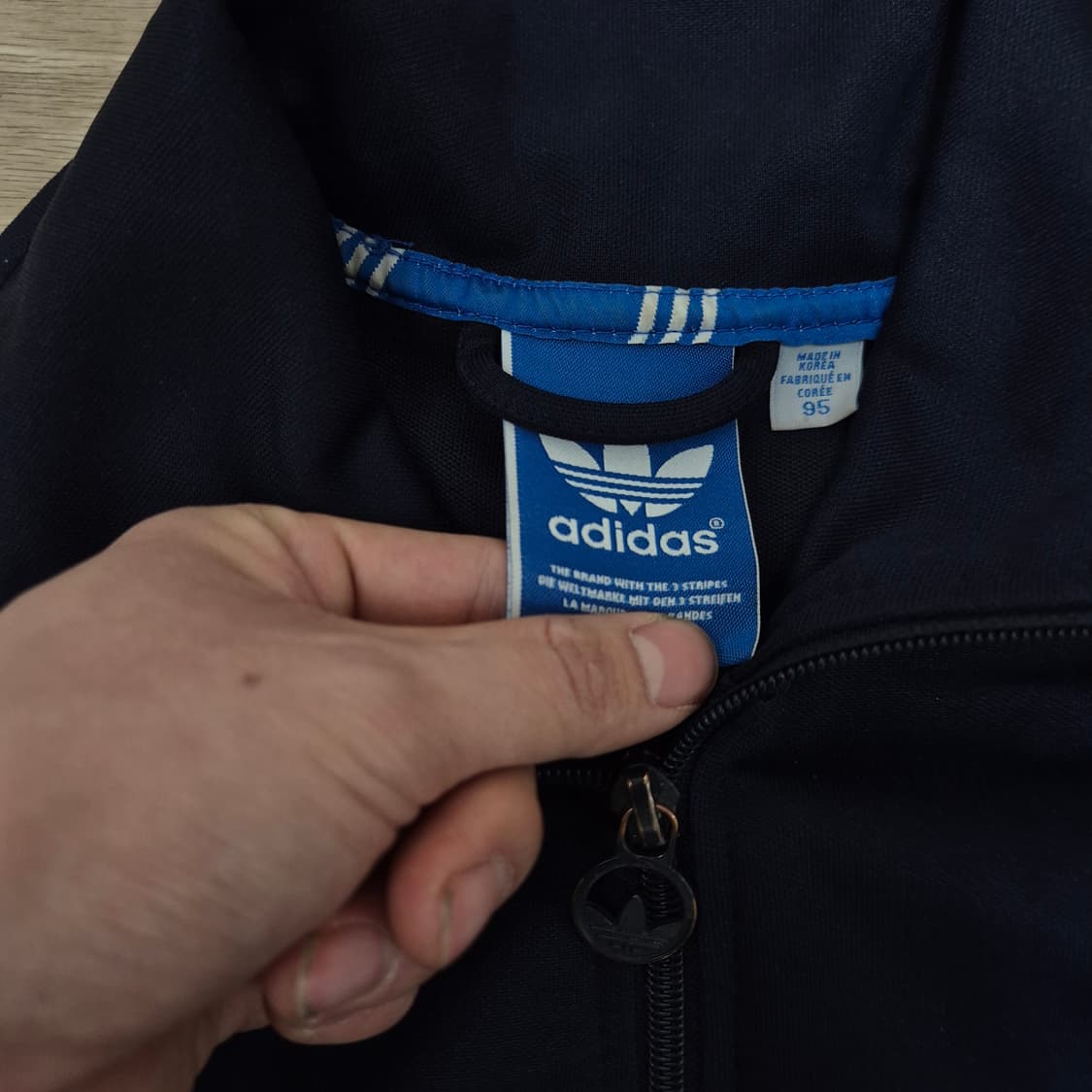 아디다스 파이어버드 유로파 삼선 사이드라인 트랙탑 져지 M(95) 상품이미지5