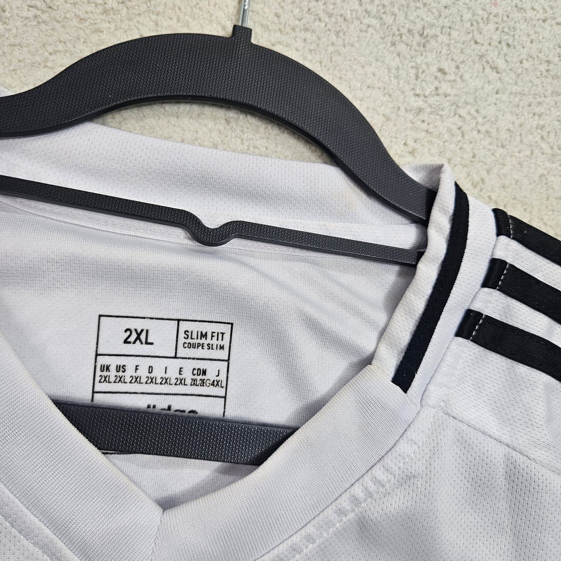 24-25 아디다스 레알 마드리드 홈 져지 반팔 XXL 상품이미지5