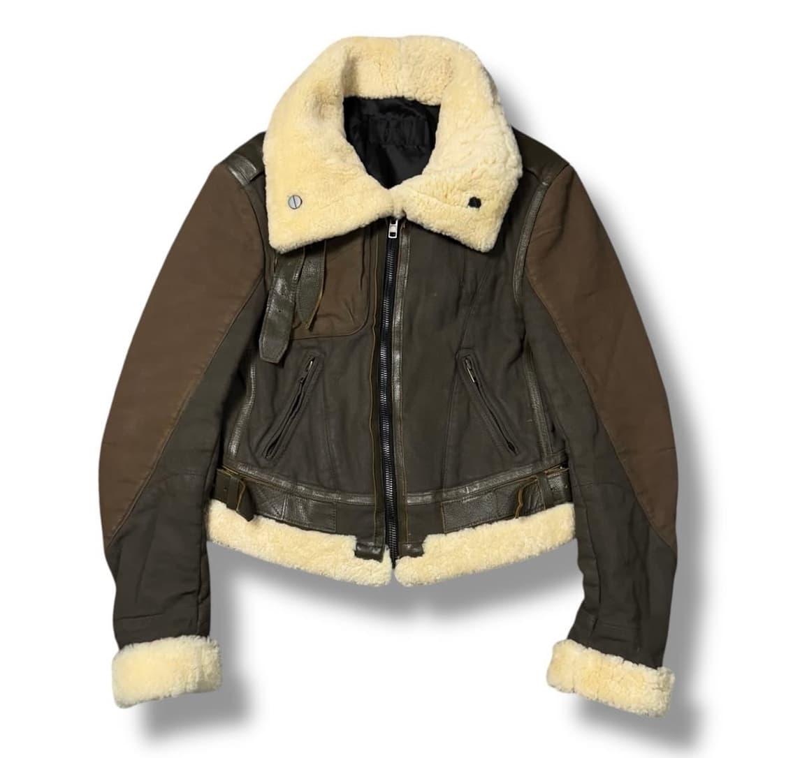 시스템 무스탕 자켓 상품이미지1