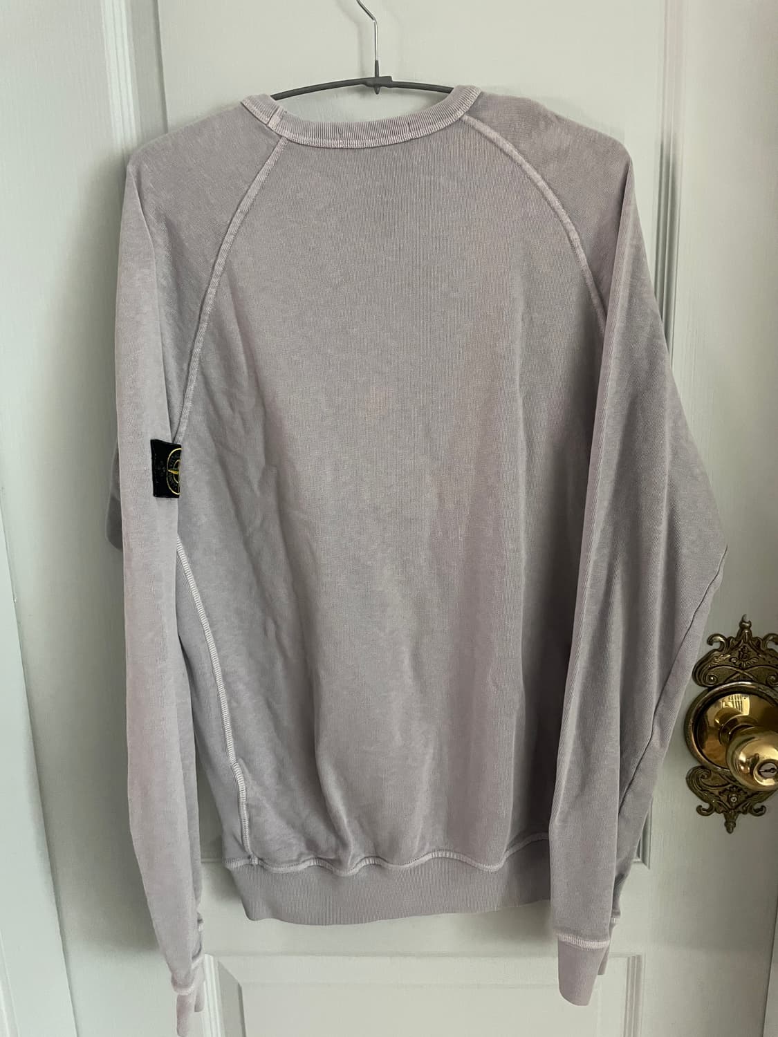 스톤아일랜드 라벤더 그레이 맨투맨 100 상품이미지2