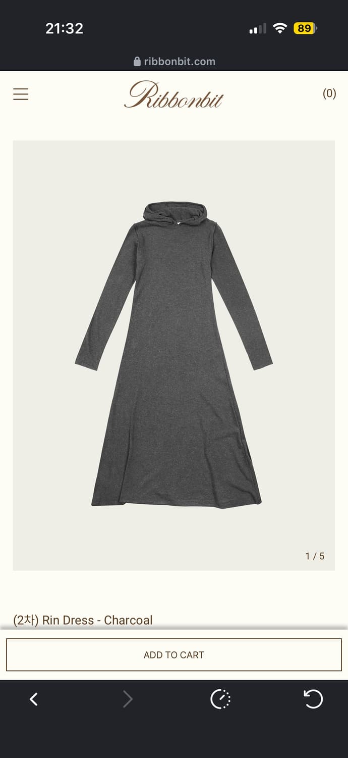 리본빛원피스 상품이미지1