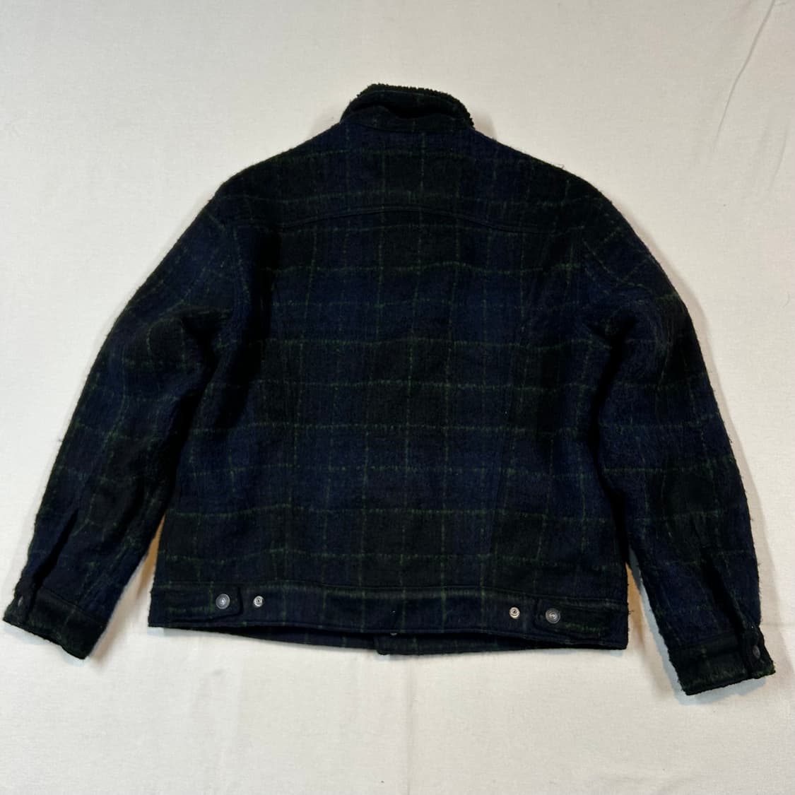 M) 리바이스 프리미엄 체크 쉐르파 트러커 자켓 상품이미지6