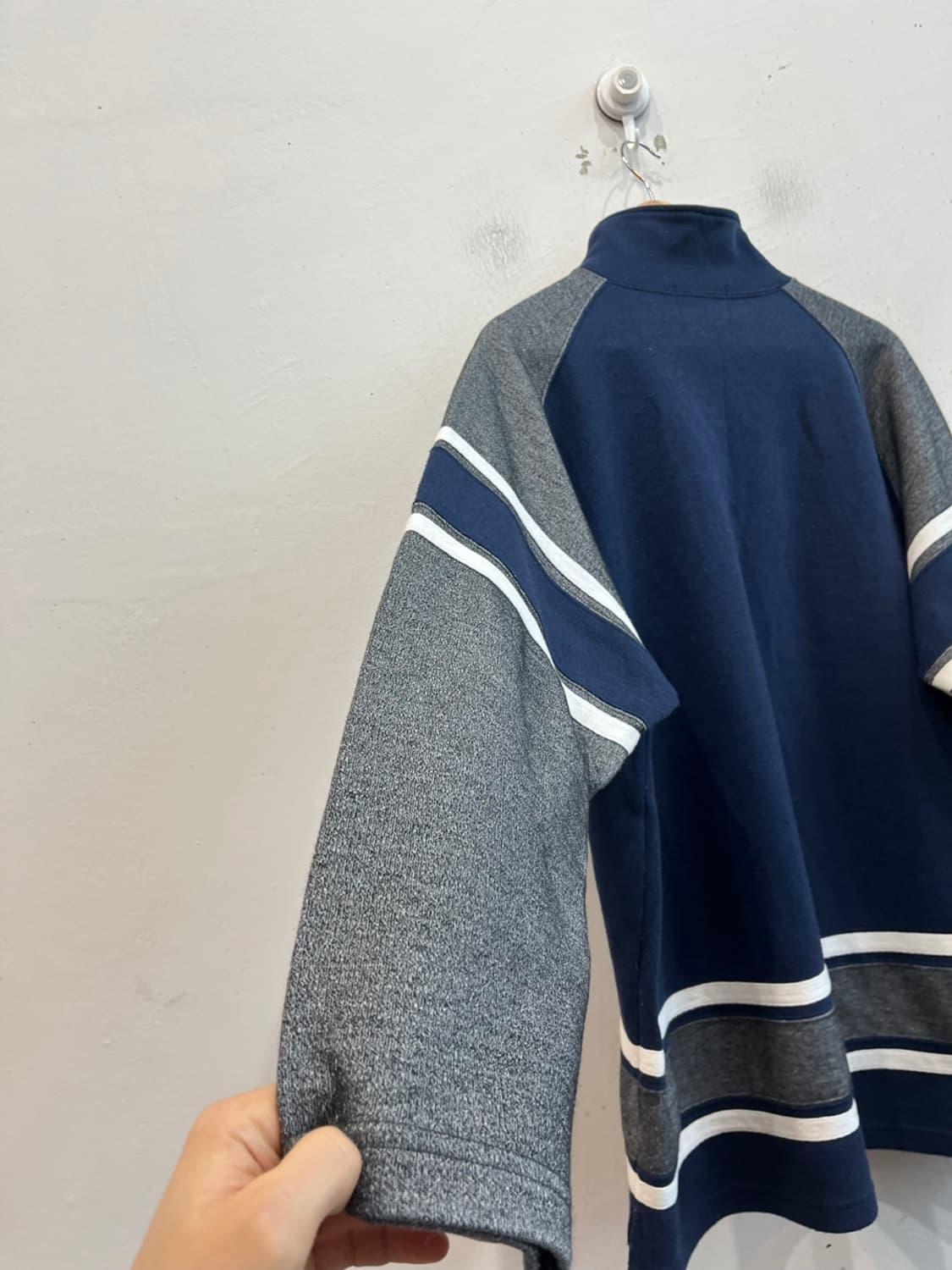 컨버스 재팬 하프집업 맨투맨 상품이미지6