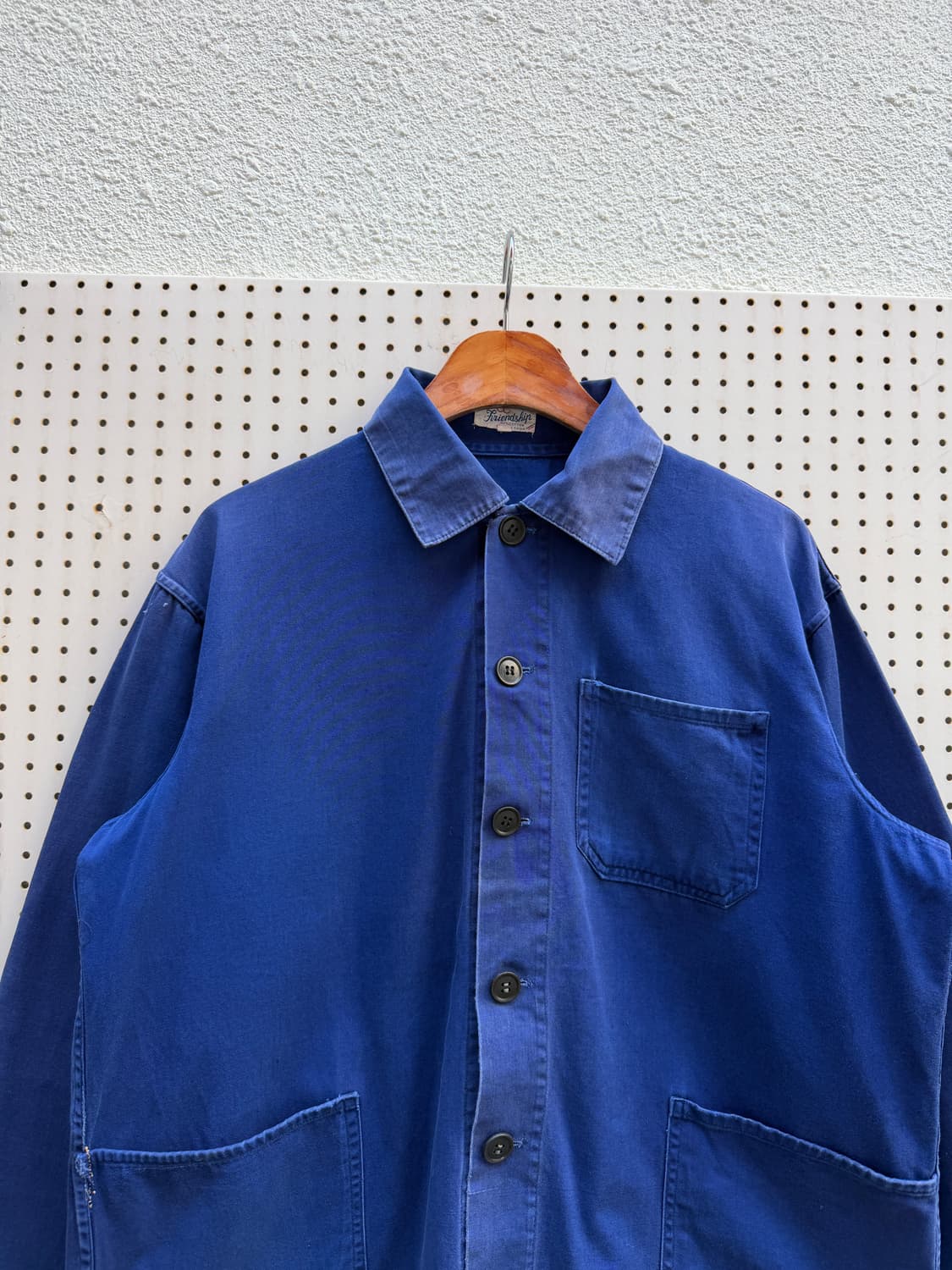 1970s FRIENDSHIP INDIGO BLUE 빈티지 프렌치워크자켓 상품이미지5