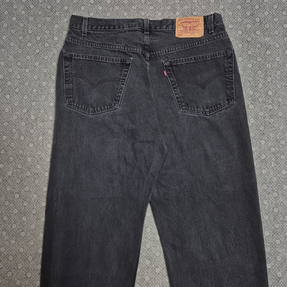 [38]90s US made 리바이스550 블랙- A196 상품이미지5