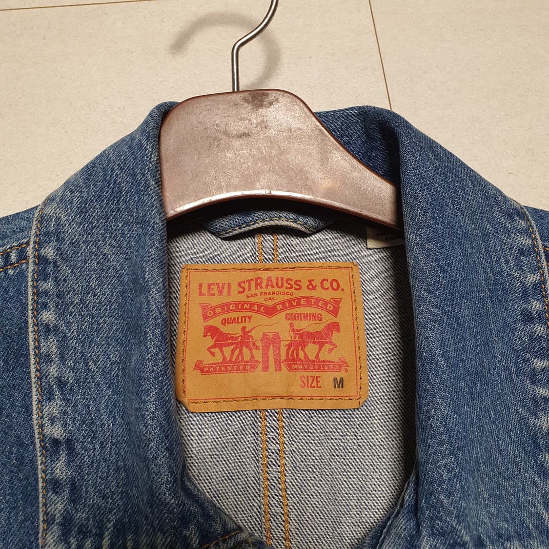 리바이스 데님 초어 자켓 상품이미지5