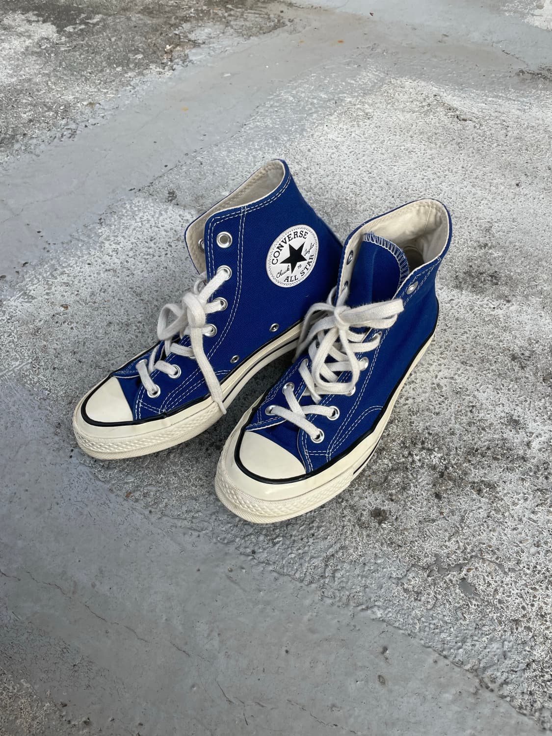 빈티지 컨버스 올스타 척 하이 블루 상품이미지1