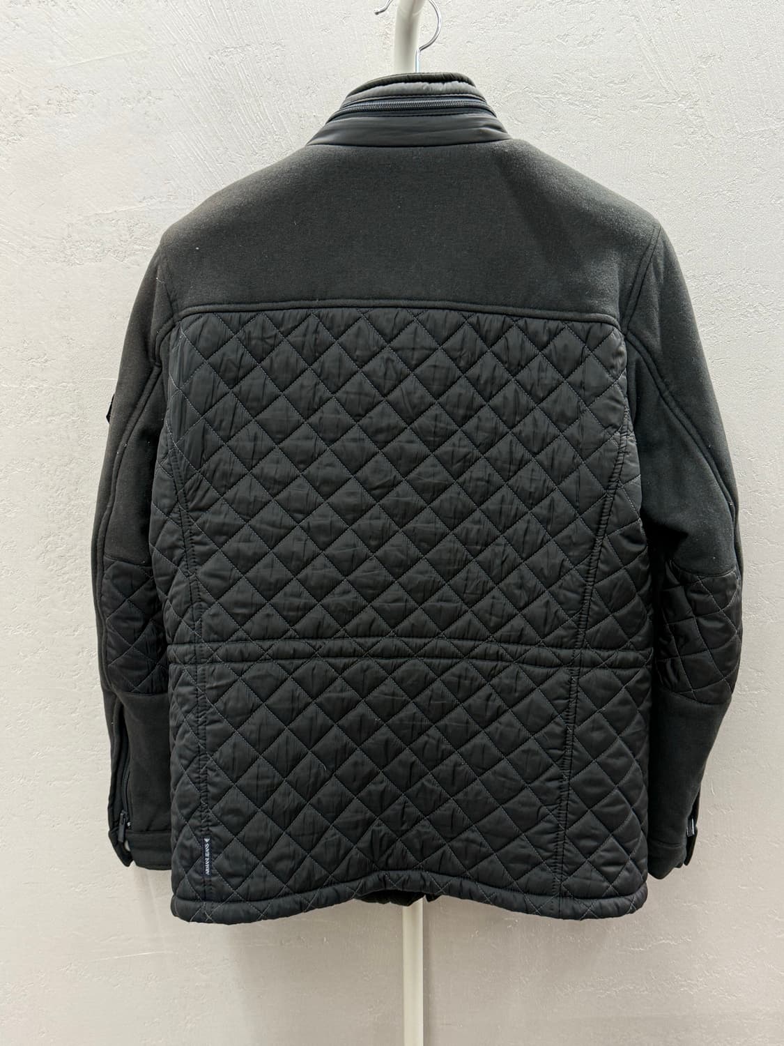 Armani 아르마니 진 블랙 퀼팅 자켓 50 상품이미지7