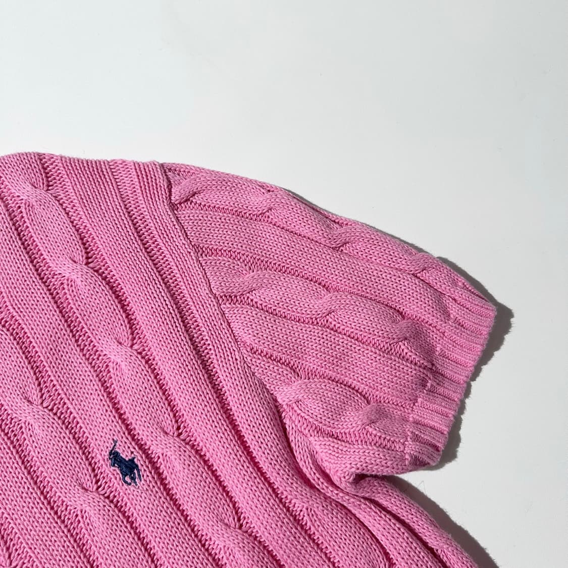 폴로 랄프로렌 케이블 반팔 니트 상품이미지5