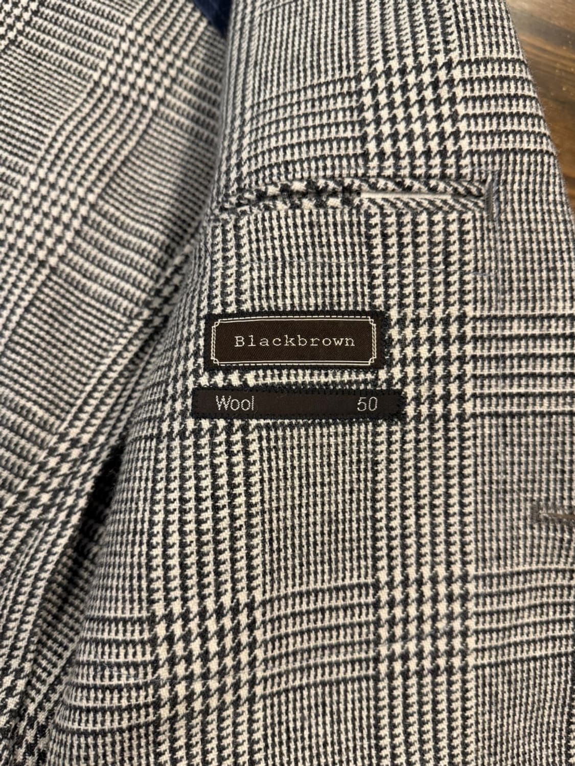 블랙브라운 테일러드 자켓 100 상품이미지7