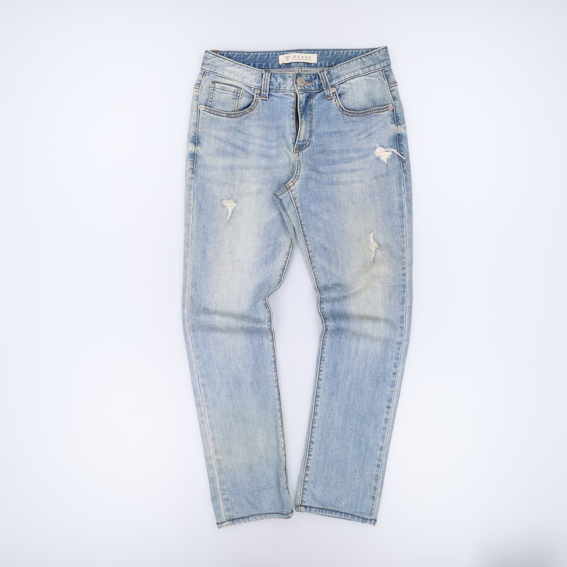 29 게스 여성 연청 데님팬츠 0324H1 상품이미지1