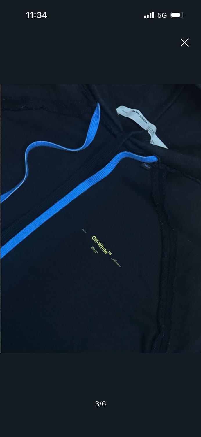 Off white 오프화이트 후드 티셔츠  상품이미지3