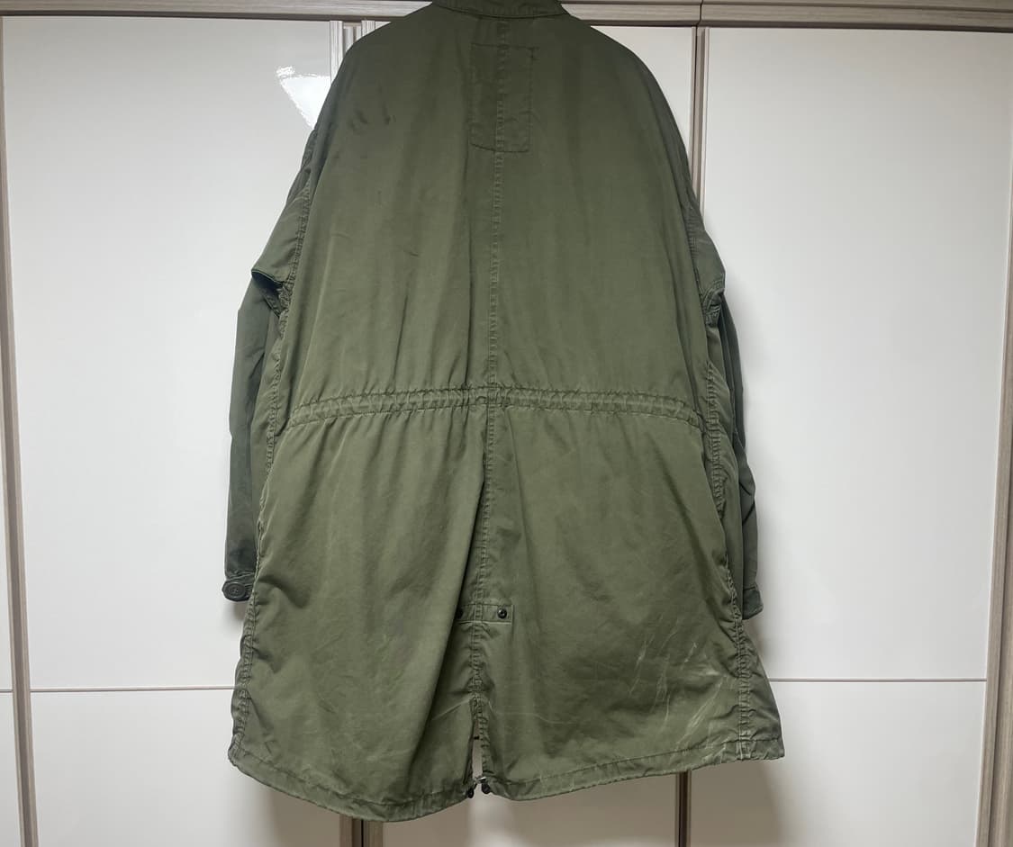 [M] 70s 오리지널 M65 개파카 피쉬테일 파카 풀세트 상품이미지2