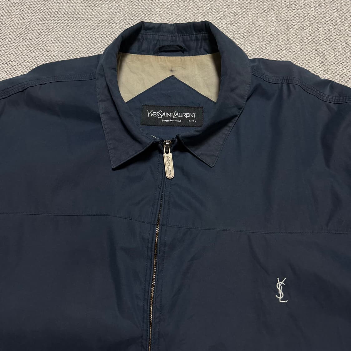 YSL 입생로랑 블루종 코튼 자켓 상품이미지2