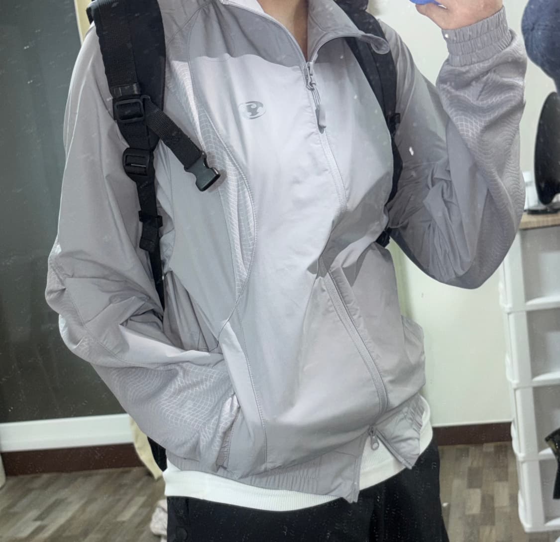 산산기어 트랙자켓 그레이 상품이미지1