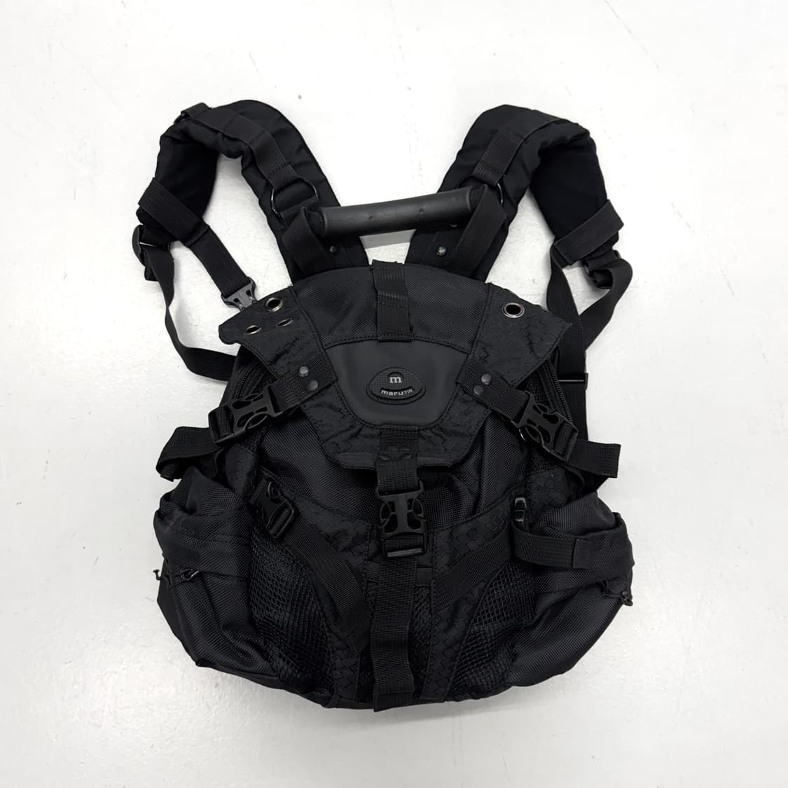 빈티지 오클리맛 테크니컬 미니 백팩 블랙 상품이미지2