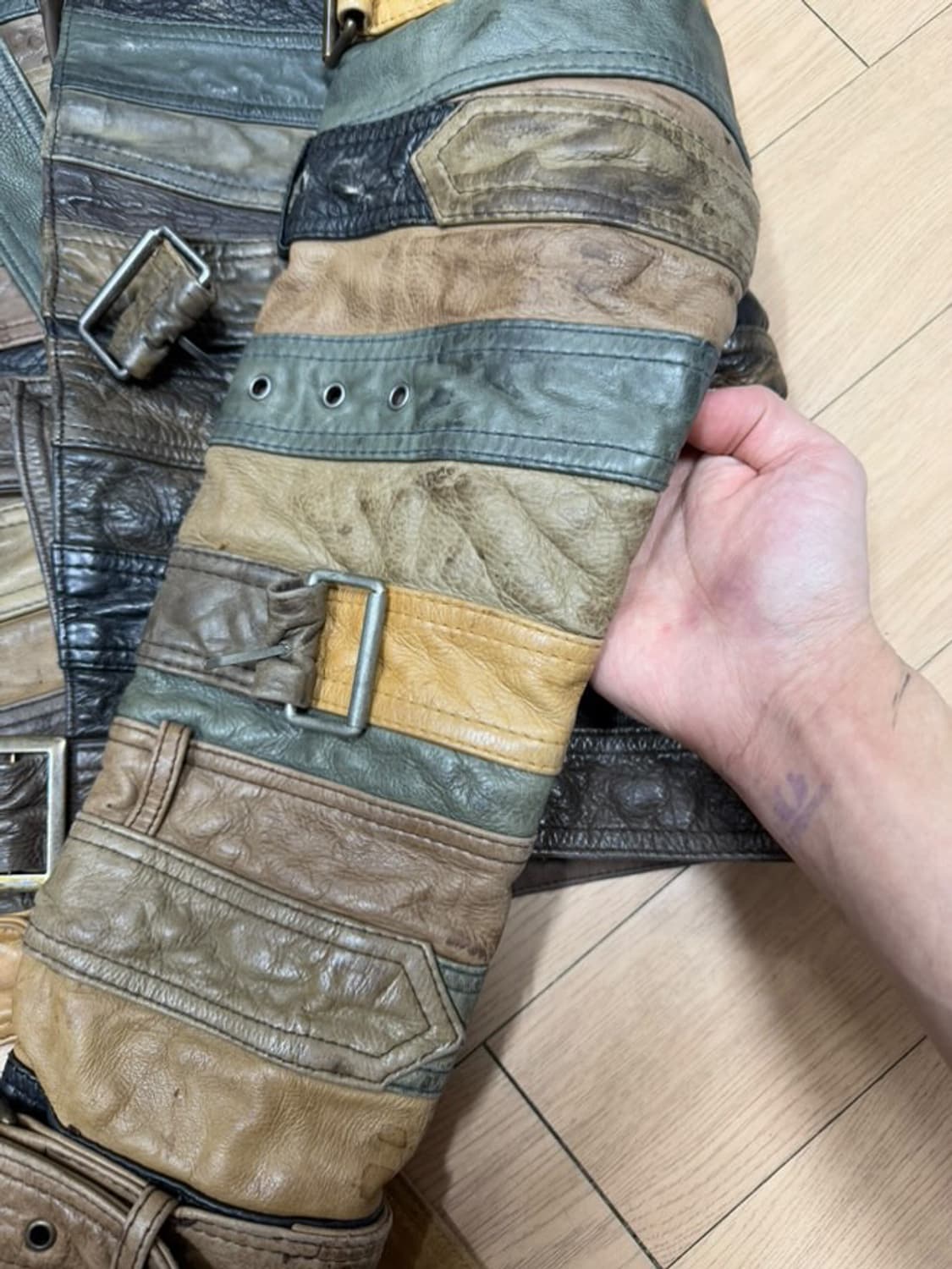 (XL) 12AW H&M x 메종 마틴 마르지엘라 벨트자켓 상품이미지3