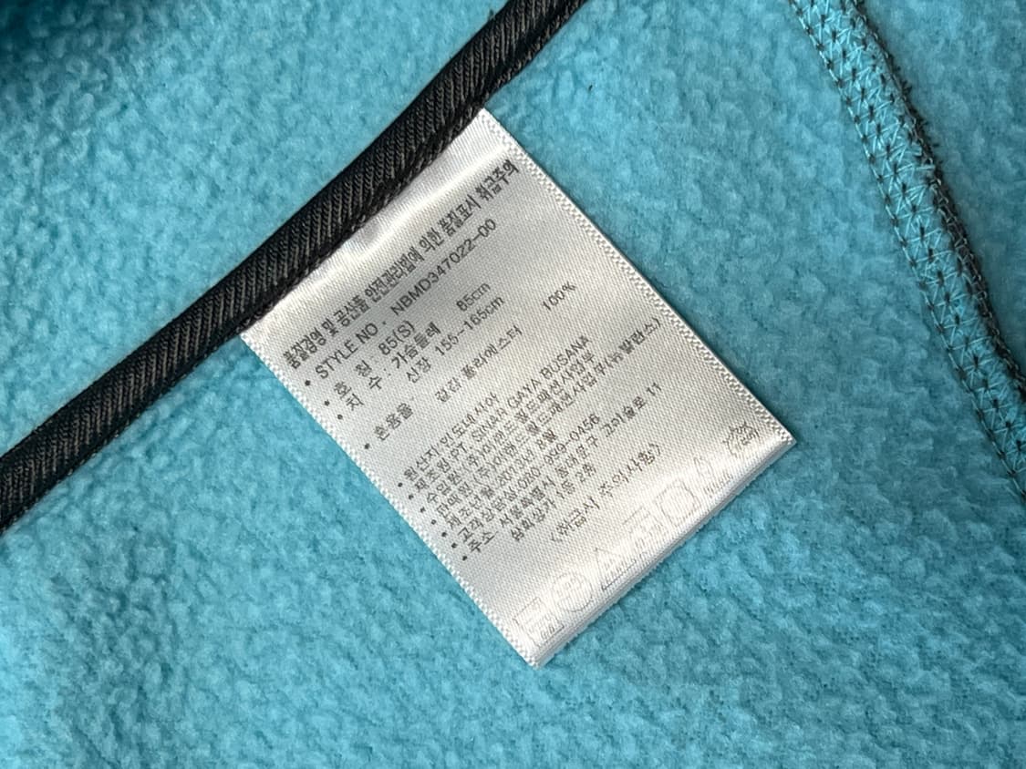 뉴발란스 풀오버 플리스 후드집업 85 S 그레이 상품이미지4