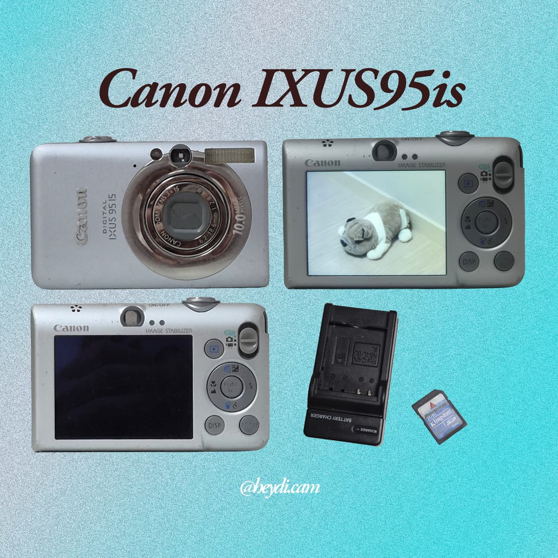 캐논 익서스 95(ixus 95is, ixy 110is) 실버 상품이미지3