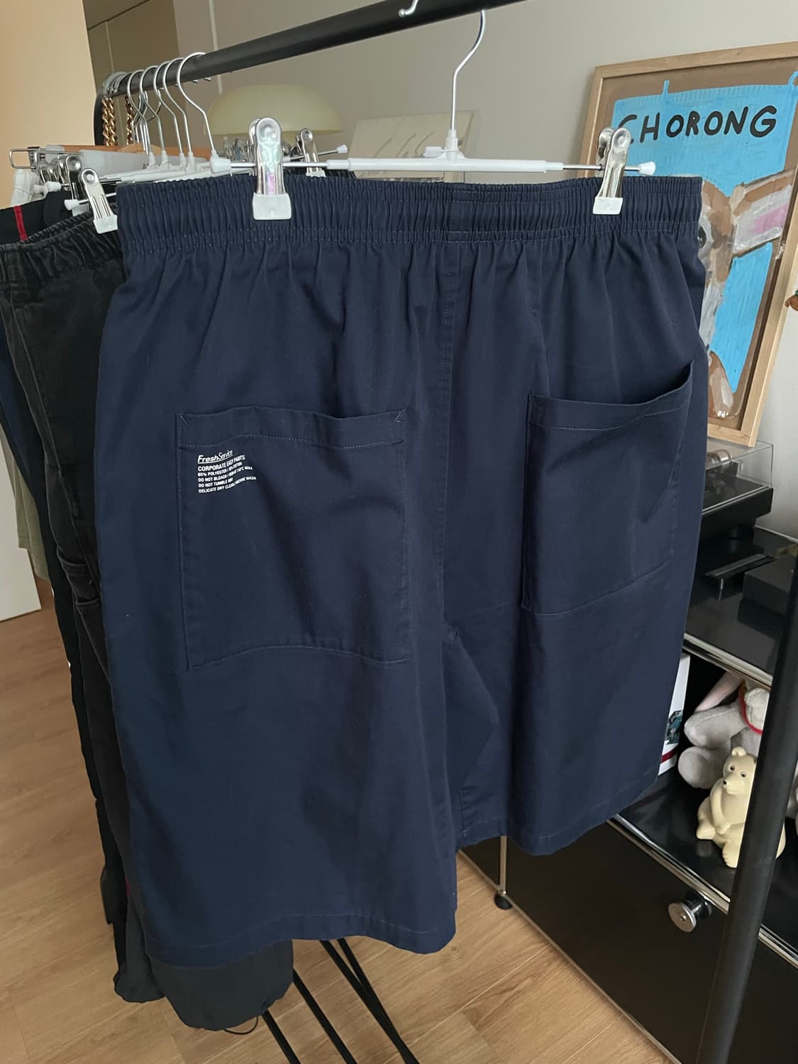 FreshService corporate easy shorts 네이비 상품이미지2