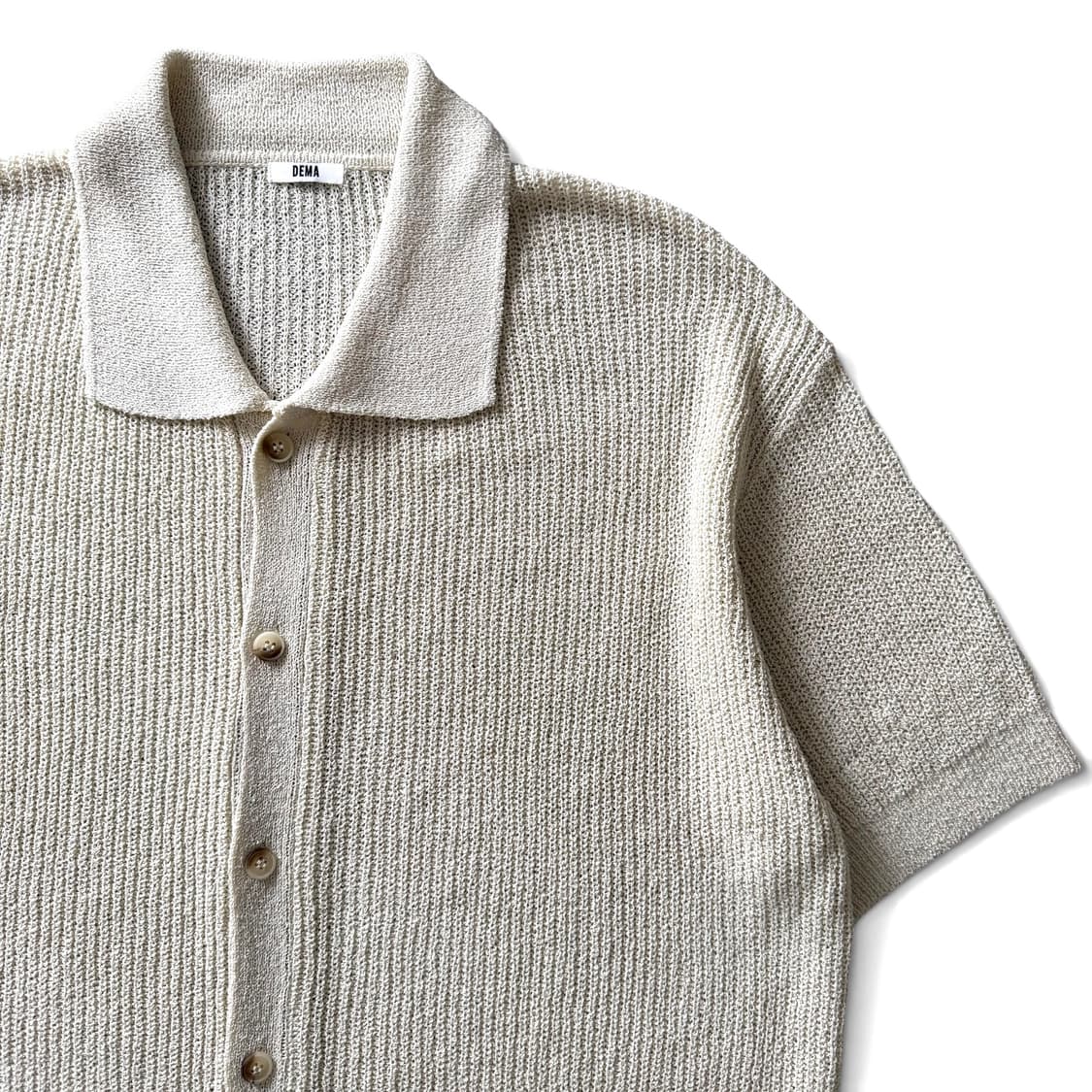 DEMA Knit Collar Half Cardigan 상품이미지4
