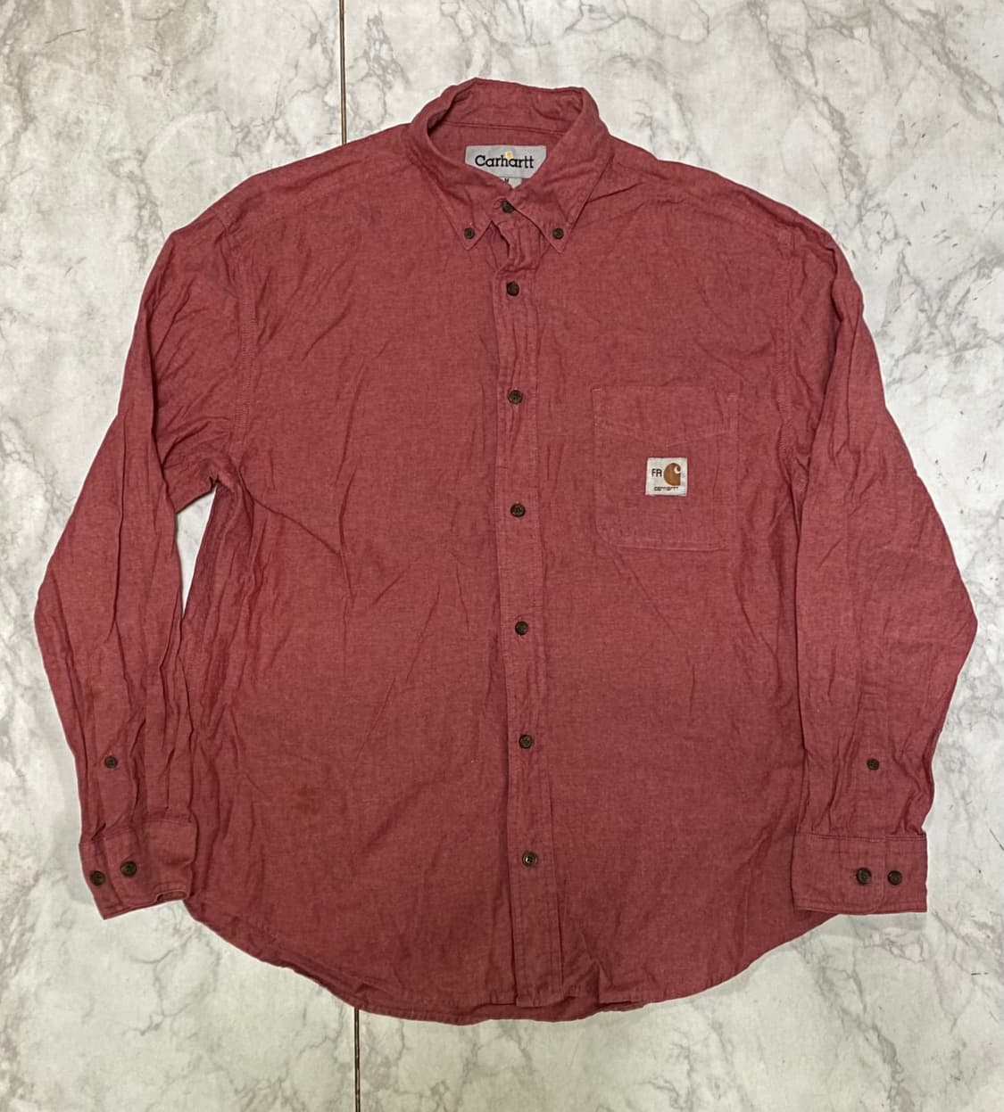 칼하트 빈티지 셔츠 실사이즈 100 상품이미지1