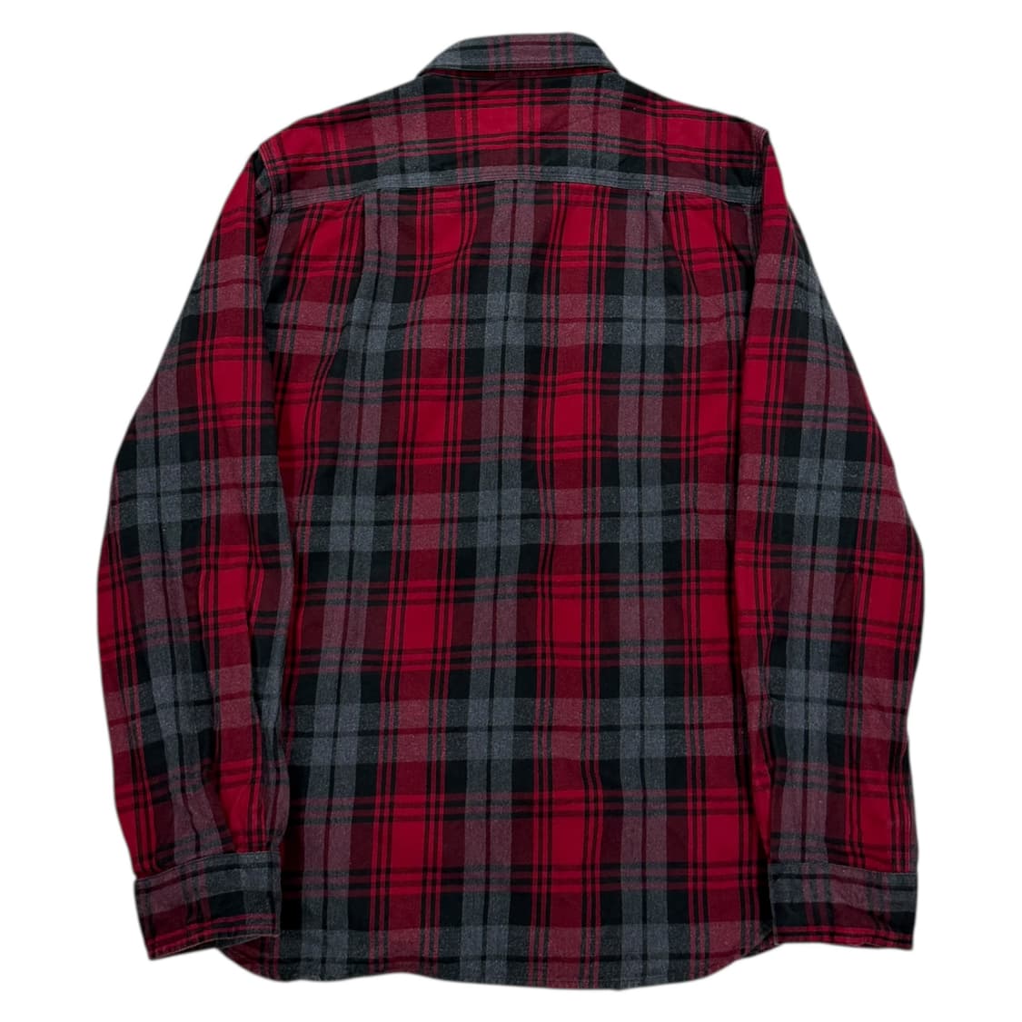 칼하트 플란넬 체크 셔츠 남방 레드 L 상품이미지3