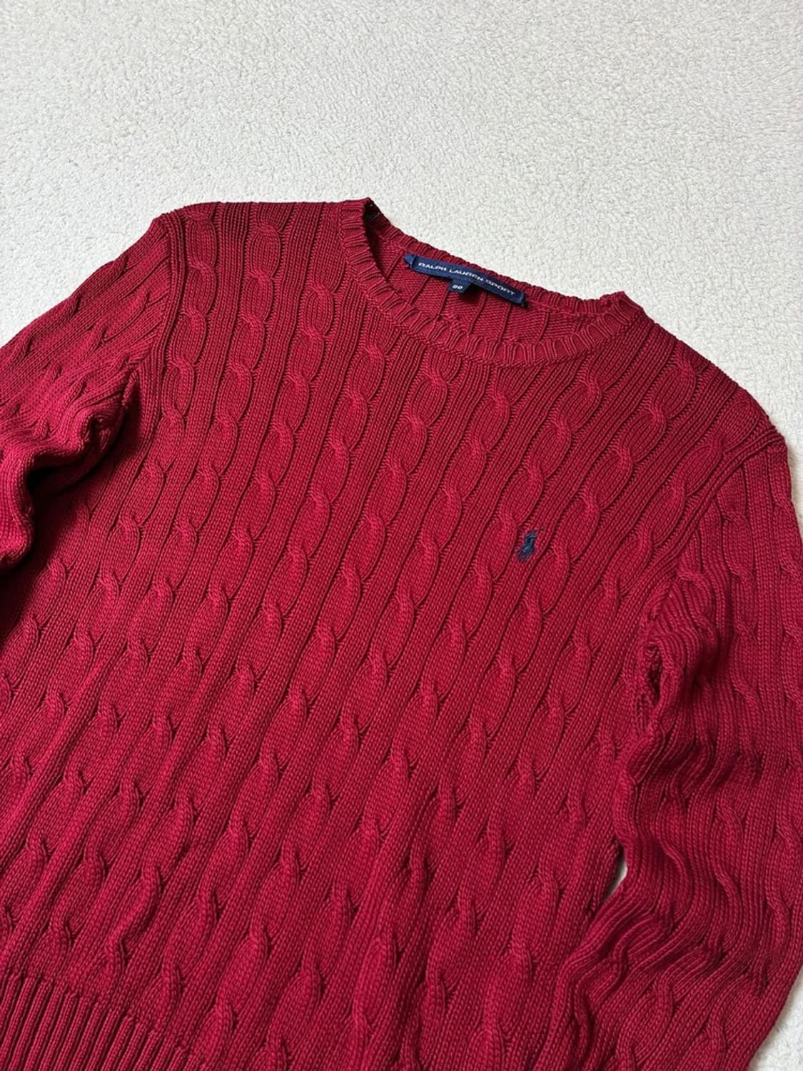 폴로 랄프로렌 00's 꽈배기 니트 PN7645 상품이미지2