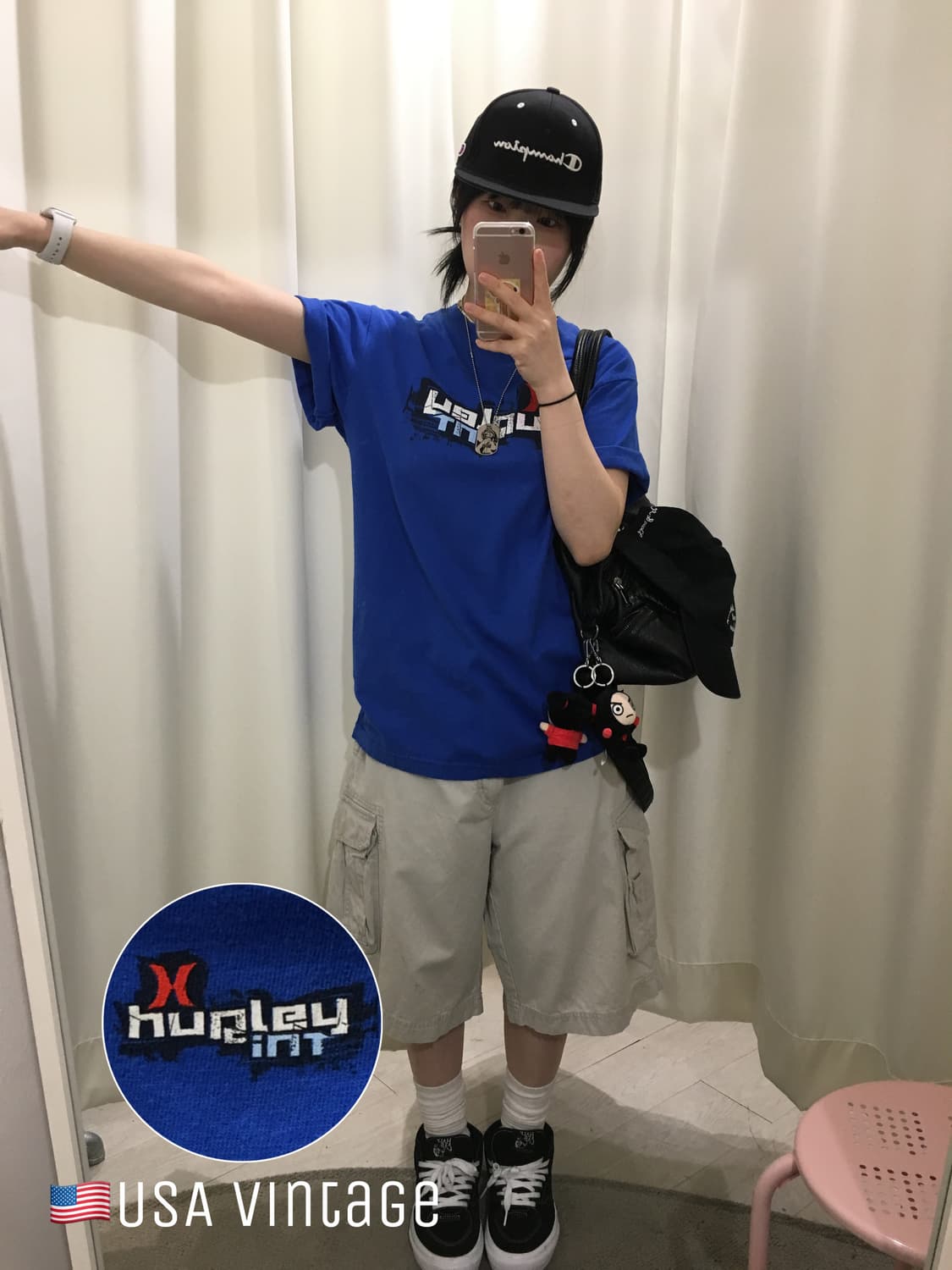 Hurley y2k 올드스쿨 티셔츠 상품이미지1
