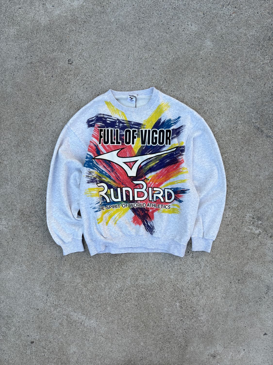 90s 미즈노 런버드 스웻셔츠 상품이미지1
