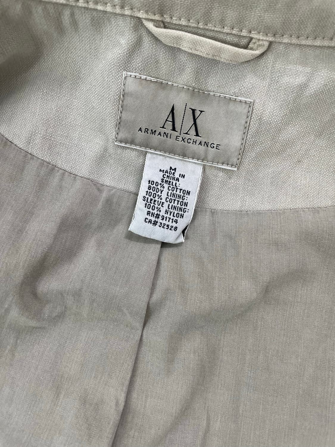 Armani Exchange 파이핑 바이커 자켓 상품이미지4