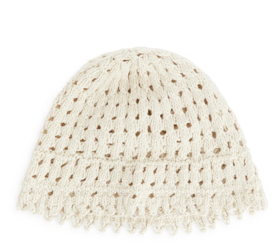 (새상품) 아르켓 오픈 니트 햇 상품이미지1