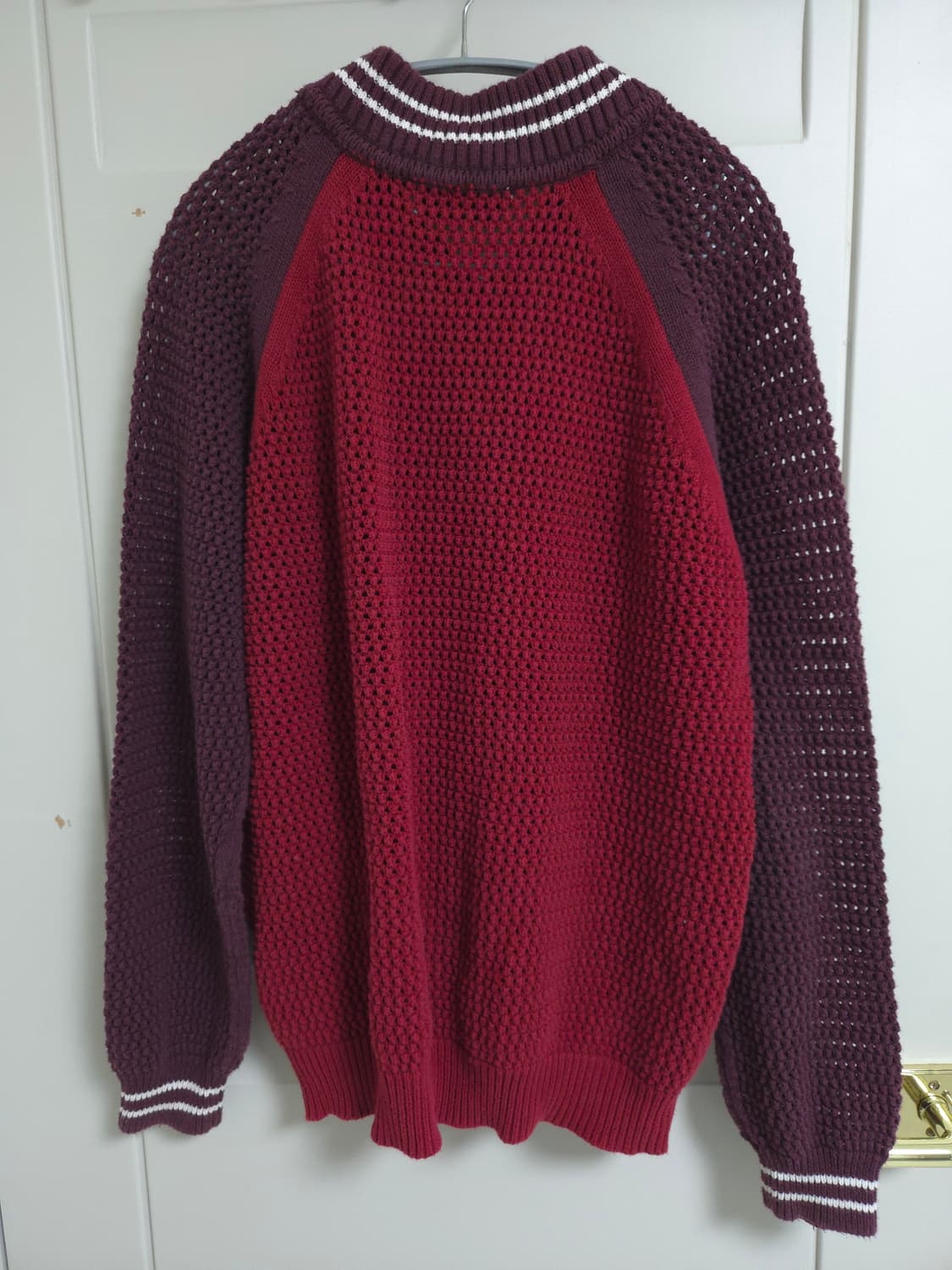 애프터프레이 크로쉐 바시티 가디건 상품이미지3