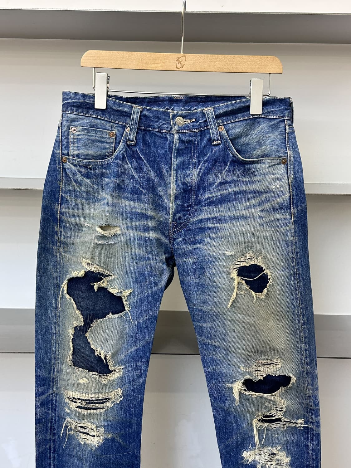 슈가케인 Lot.501 론 스타 데님 팬츠 상품이미지2