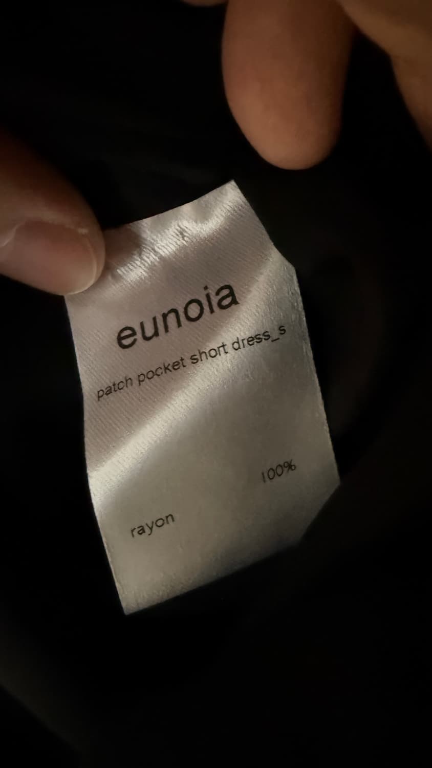 유노이아 patch pocket short dress 상품이미지8