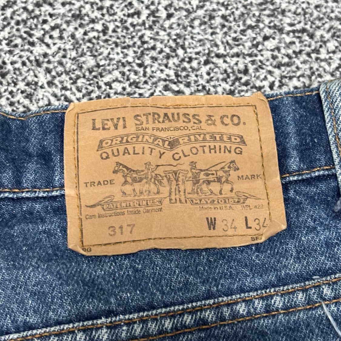 80s 빈티지 리바이스 517 허리41.5cm 상품이미지6