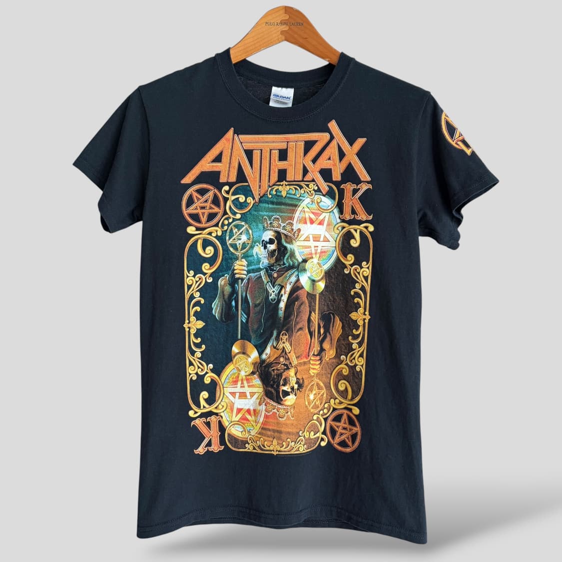 (S)Anthrax 앤스랙스 2016 투어 반팔티셔츠 상품이미지1