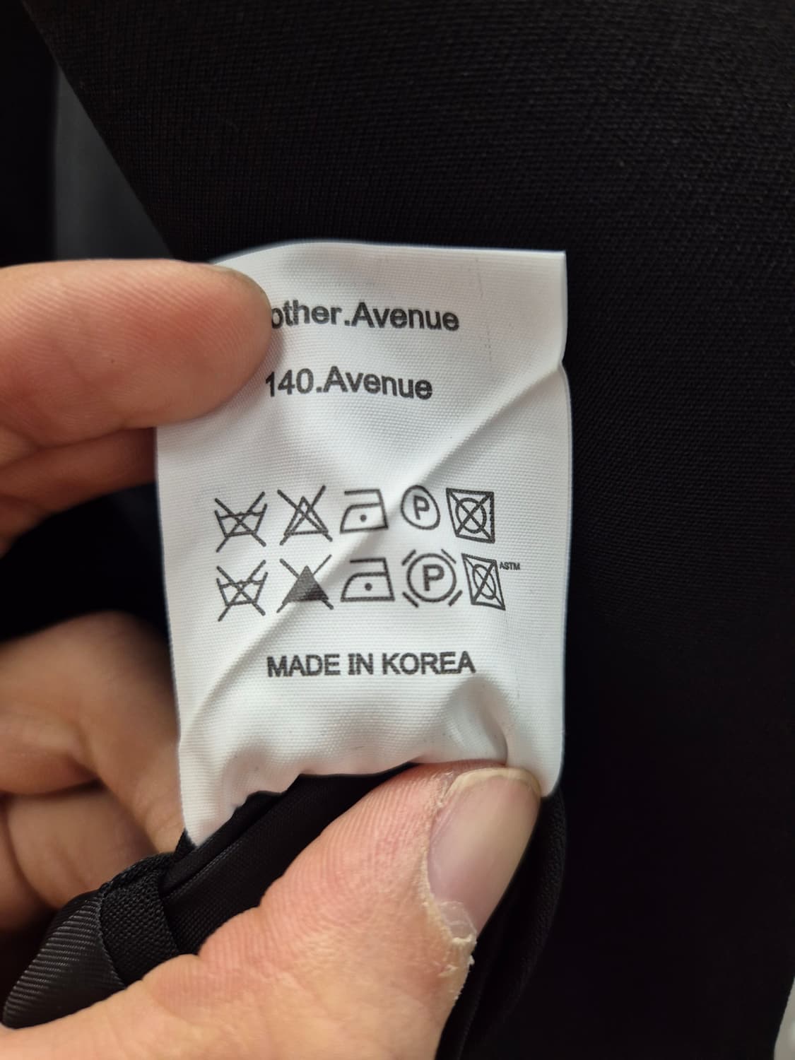 에비뉴 라인 포인트 블랙 자켓 상품이미지7