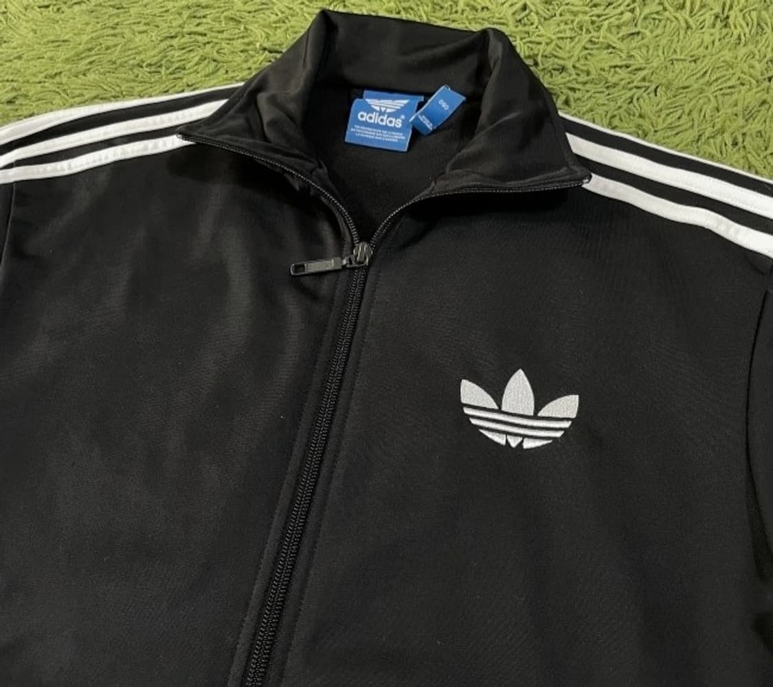 아디다스 파이어버드 블랙 검정 트랙탑 져지집업 90/S 상품이미지2