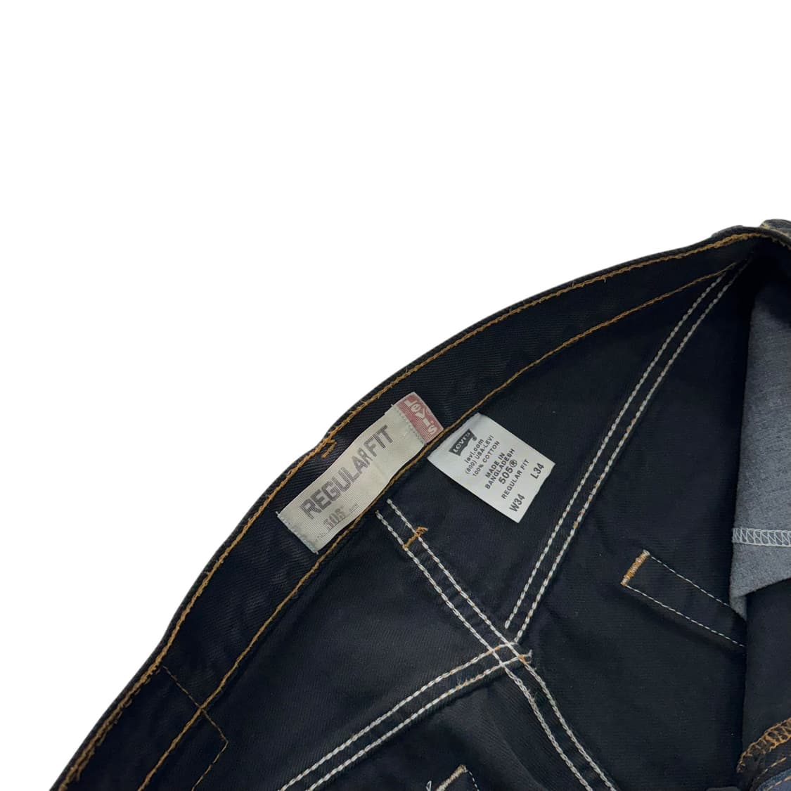 [33] 리바이스 505 블랙다이 블랙진 데님 [lv1177] 상품이미지4