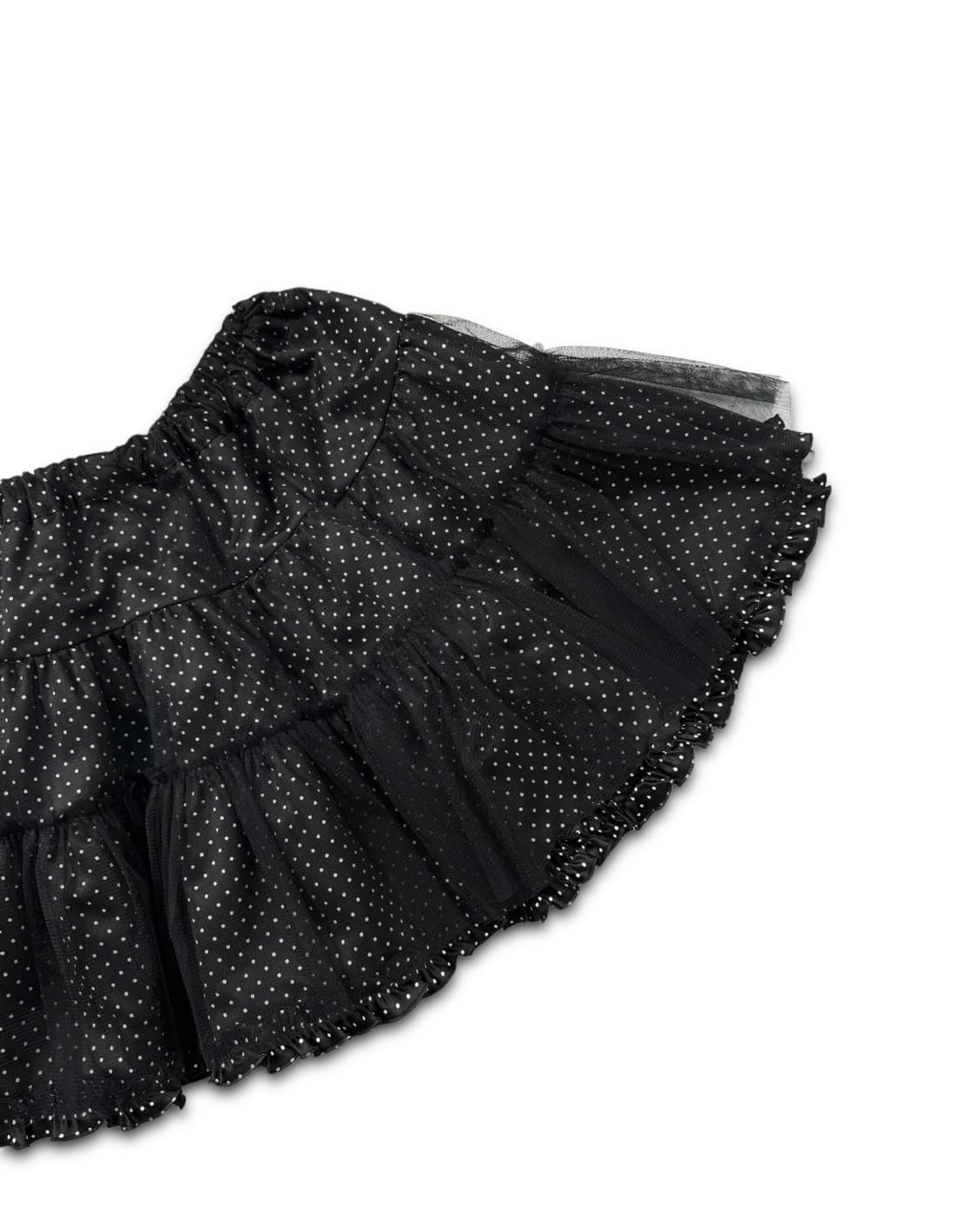vintage dot frill mini skirt 상품이미지2