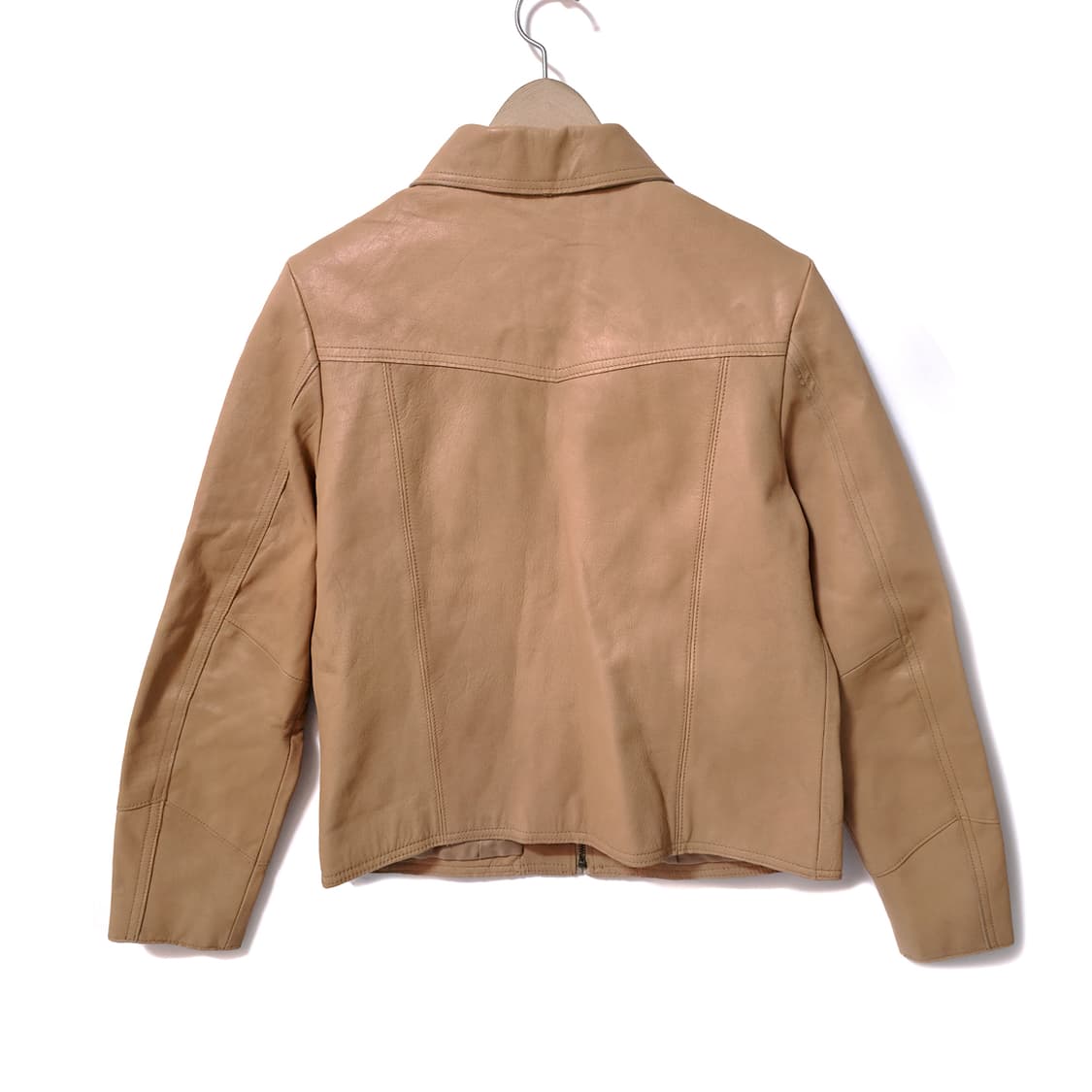 [W/M] 올드 갭 레더 자켓 카멜 상품이미지2