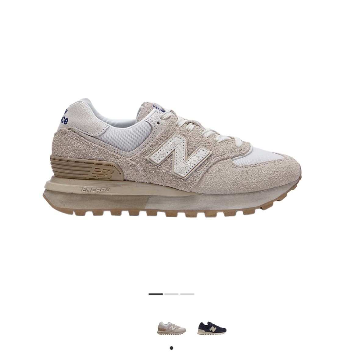 뉴발란스 x 렉토 574 애쉬 크림 레거시 상품이미지1