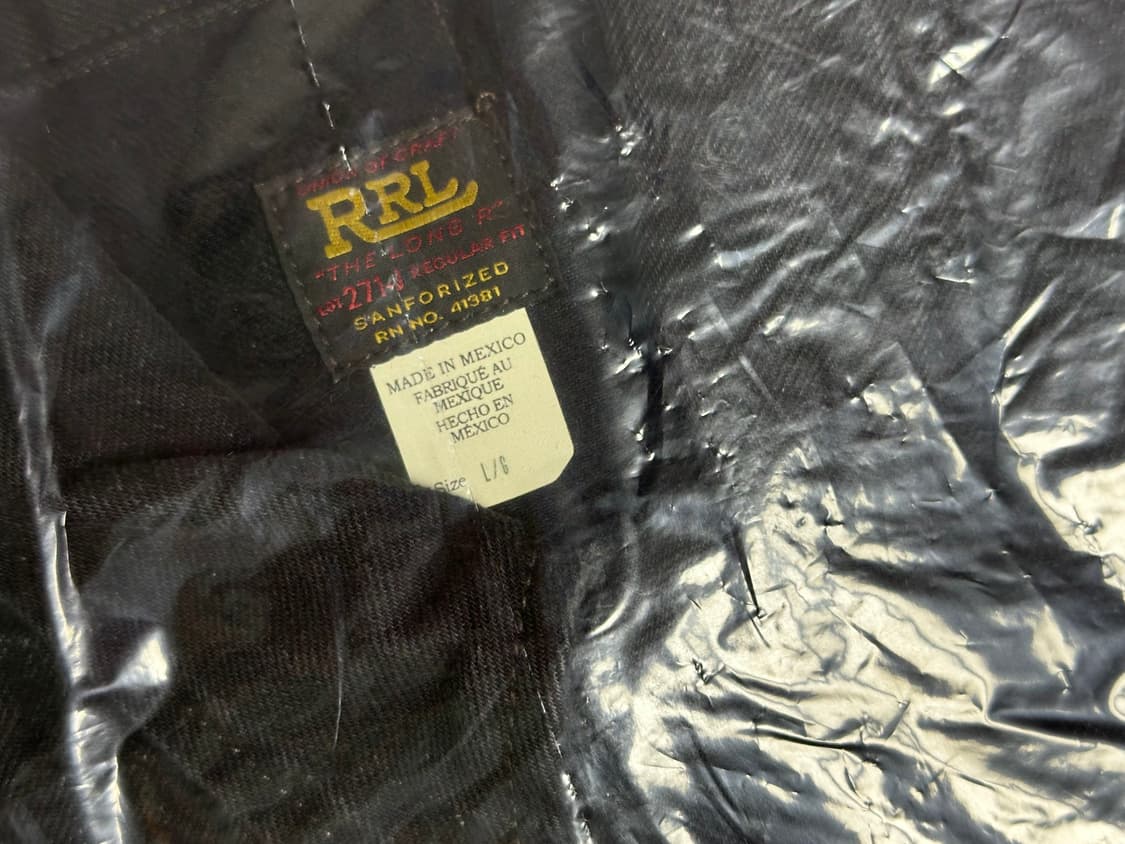 더블알엘 rrl lot 271 블랙 [미개봉 / L] 상품이미지3