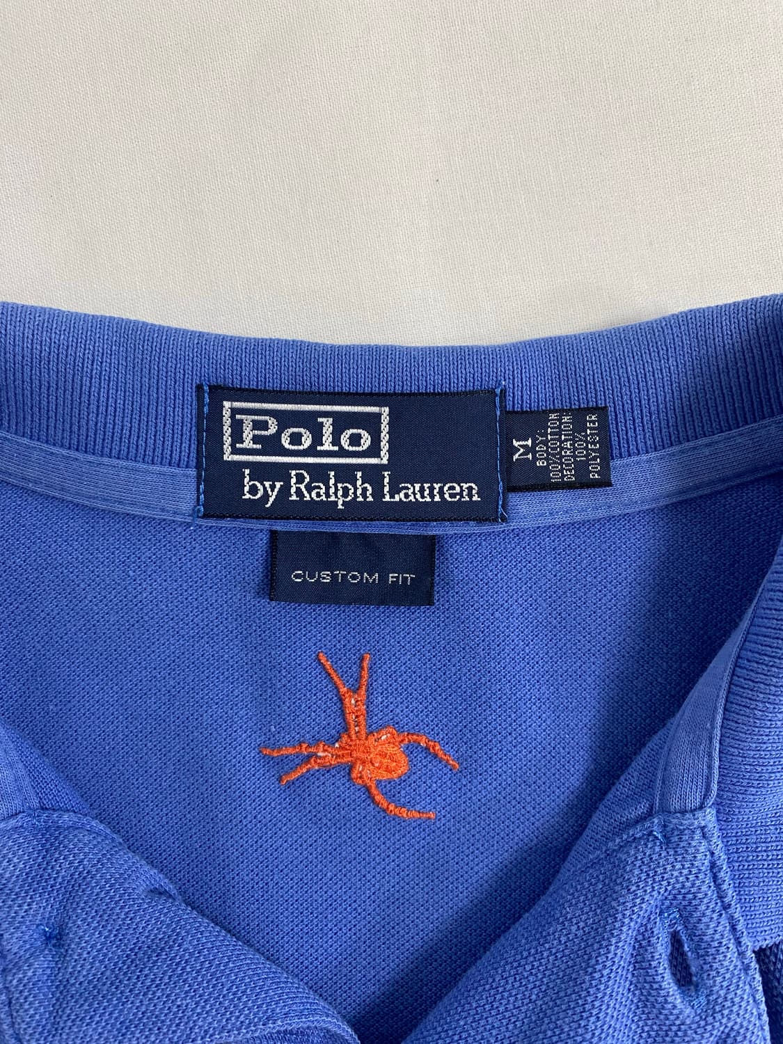 폴로 랄프로렌 스파이더 자수 PK카라 반팔티 M 상품이미지3